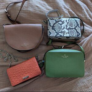 👜 Designer & Statement Bag Bundle – 6 Bags Total – Kate Spade + Aldo